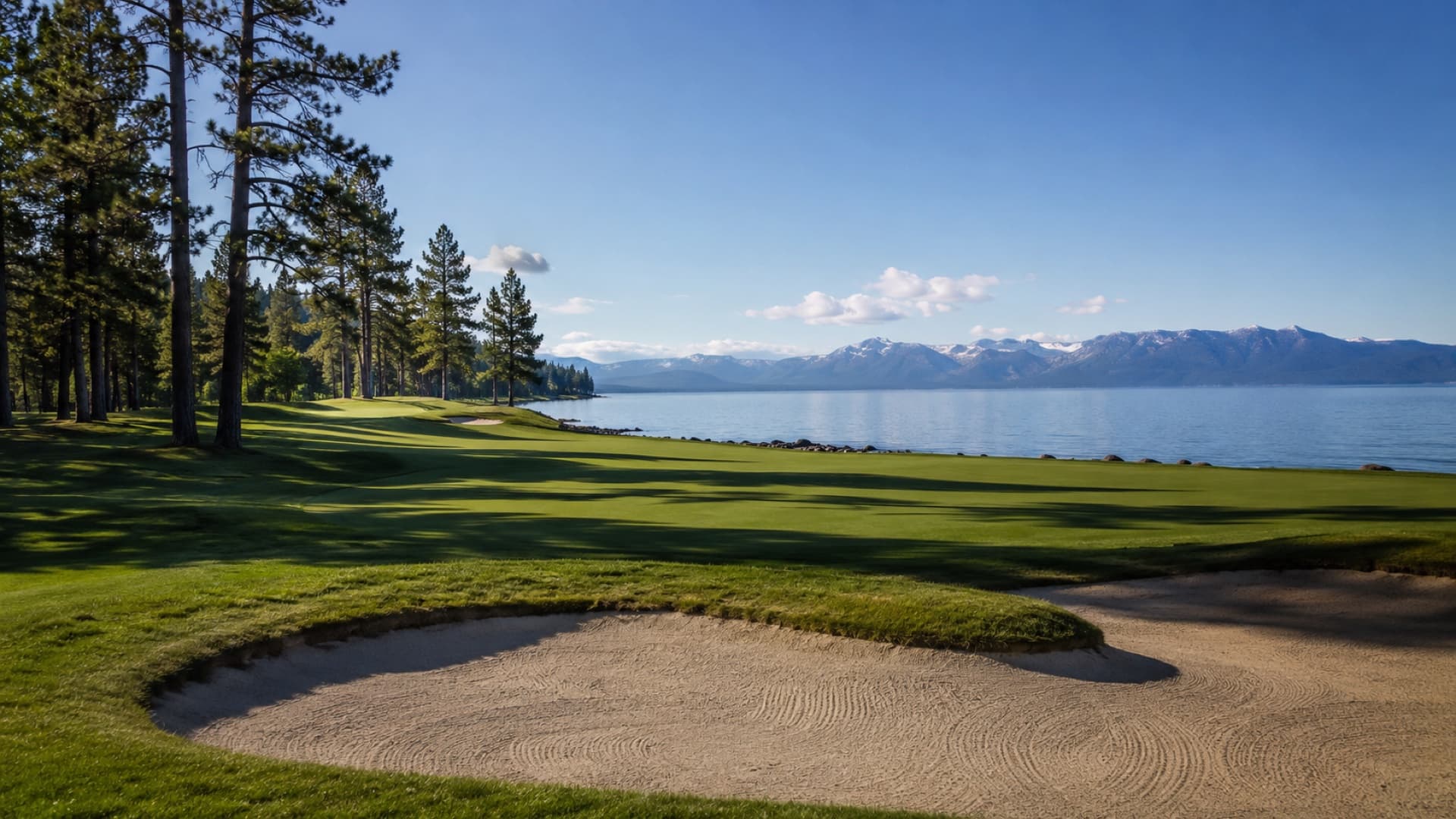 Golf club shipping to Edgewood Tahoe Resort along the Sierra shoreline