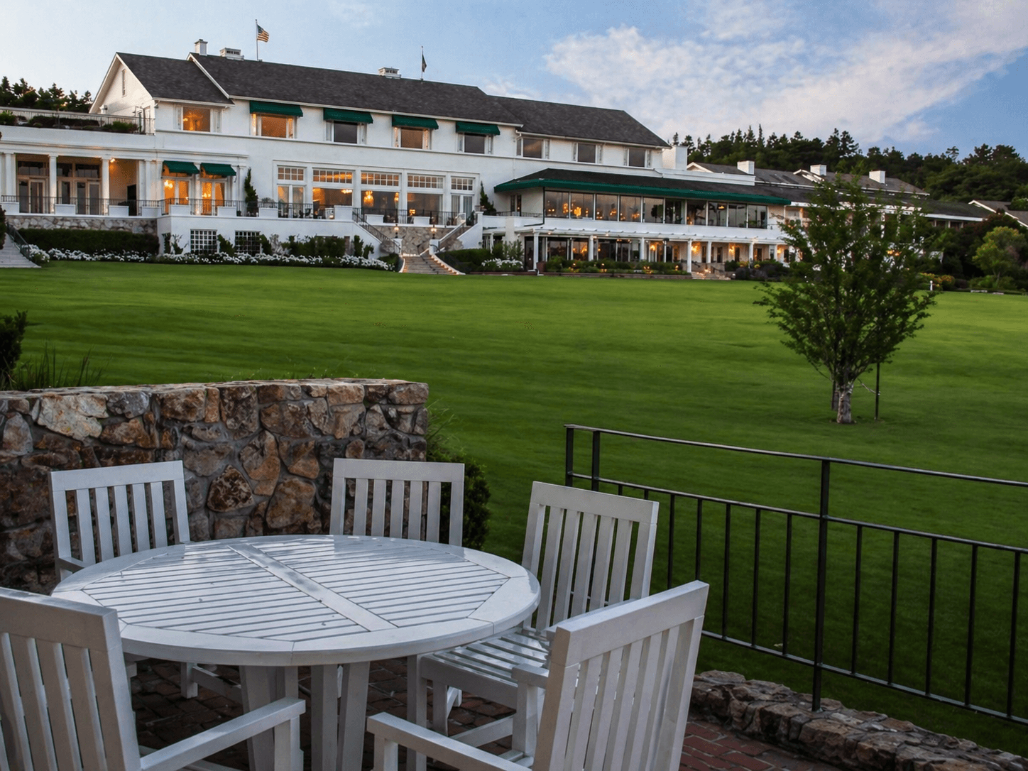 Pebble Beach Resorts pro shop and clubhouse at the 18th hole