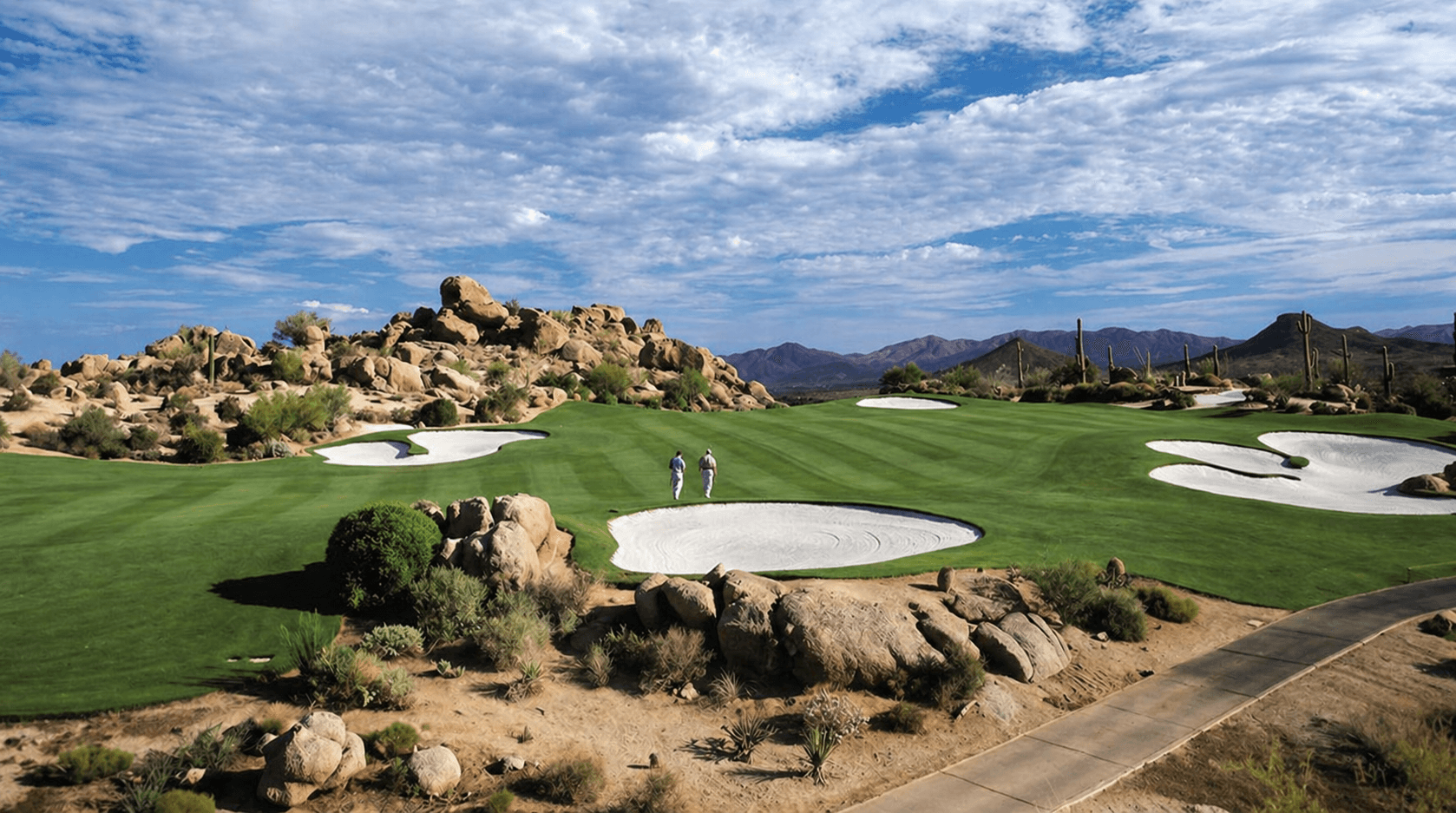 Sonoran Desert golf in Scottsdale, Arizona